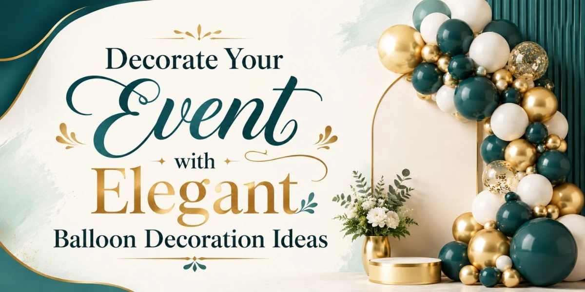 Decorate Your Event with Elegant Balloon Decoration Ideas